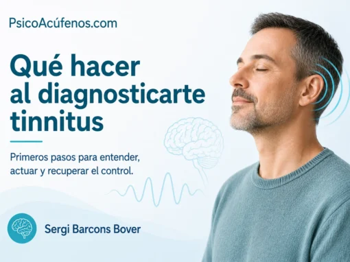 Qué hacer cuando te diagnostican tinnitus | Primeros pasos Qué hacer cuando te diagnostican tinnitus | Primeros pasos