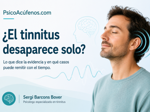 ¿El tinnitus puede desaparecer solo? ¿El tinnitus puede desaparecer solo?